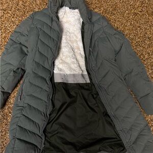 Eddie Bauer Women's Puffer Coat - Forest Green